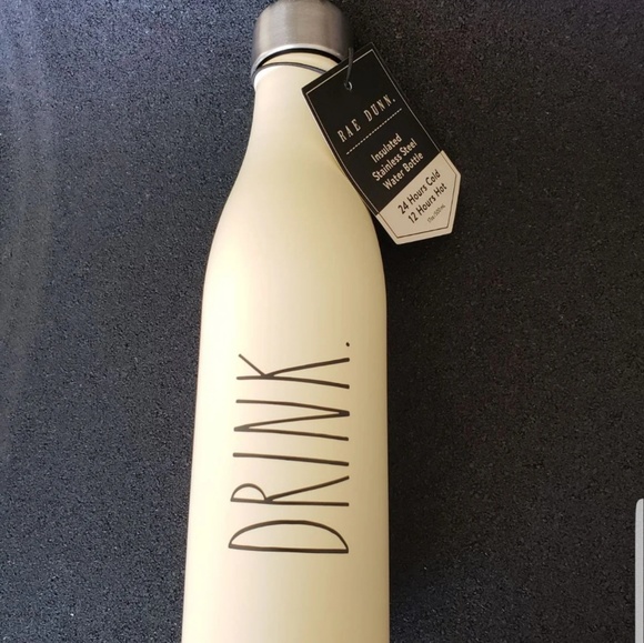 Rae Dunn DRINK Stainless Steel Bottle - Picture 3 of 3
